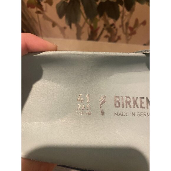 Birkenstock Madrid Big Buckle Sandals Womens Size 10 Surf Green 1026527 - Picture 7 of 7